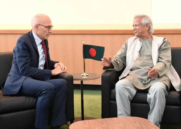 জাতিসংঘের মানবাধিকারবিষয়ক হাইকমিশনার ভলকার তুর্কের সঙ্গে মঙ্গলবার টেলিফোনে কথা বলেন প্রধান উপদেষ্টা ড. মুহাম্মদ ইউনূস। ফাইল ছবি