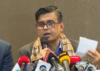 ঢাকার ফরেন সার্ভিস একাডেমিতে সংবাদ সম্মেলন