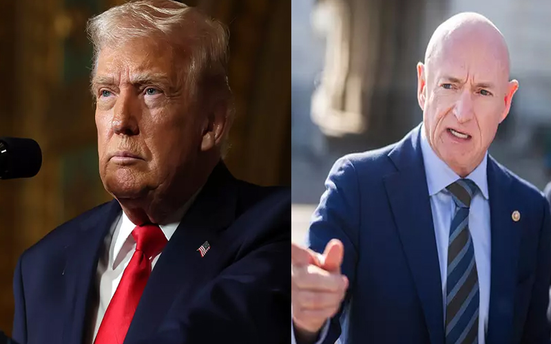 পেন্টাগন প্রধানের বিরুদ্ধে মামলা ঠুকলেন নাসা নভোচারী ও সিনেটর মার্ক কেলি