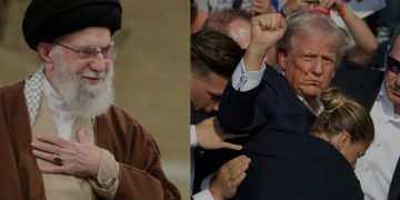 যুক্তরাষ্ট্রের প্রেসিডেন্ট ডোনাল্ড ট্রাম্প ও ইরানের সর্বোচ্চ নেতা আয়াতুল্লাহ আলী খামেনি। ছবি: সংগৃহীত