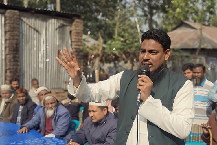 এনসিপির সদস্য সচিব ও রংপুর-৪ আসনের ১১ দলীয় নির্বাচনী ঐক্যের প্রার্থী আখতার হোসেন,  ছবি: সংগৃহীত।