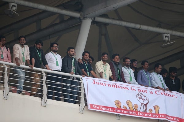 অদম্য কাপের ফাইনাল বয়কট করেছেন ক্রীড়া সাংবাদিকরা