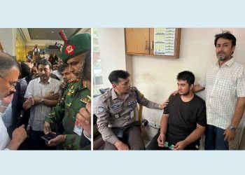 সচিবালয়ের এক কর্মচারীর ছেলের অপহরণের কথা শুনে প্রধানমন্ত্রী তারেক রহমান মঙ্গলবার পুলিশকে দ্রুত পদক্ষেপ নেওয়ার নির্দেশনার দুই ঘণ্টার মধ্যে উদ্ধার করা হয় সেই ছেলেকে (ডানে)।