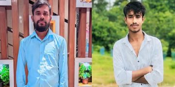 নিহত মুহিত উদ্দিন সাগর ও মোহাম্মদ উসমান,  প্রতিনিধির পাঠানো ছবি.