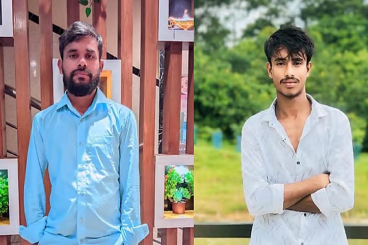 নিহত মুহিত উদ্দিন সাগর ও মোহাম্মদ উসমান,  প্রতিনিধির পাঠানো ছবি.