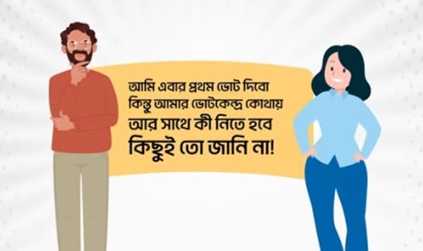 যেভাবে জানা যাবে ভোট কেন্দ্রের নাম