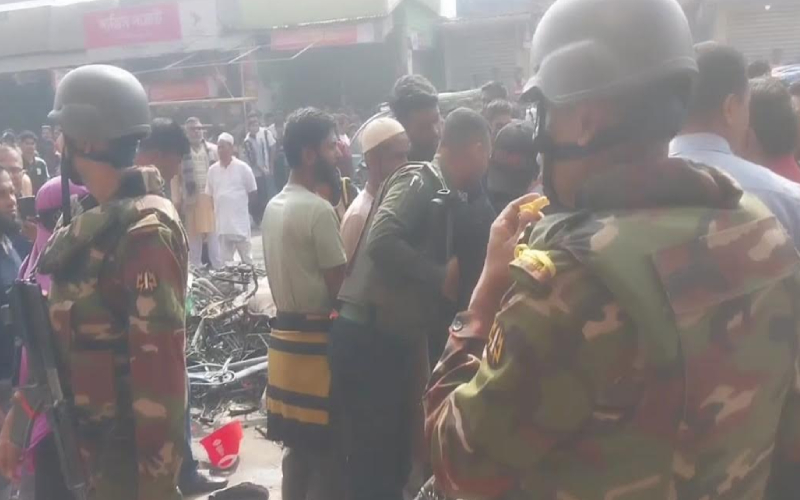 মুন্সীগঞ্জে মার্কেট দখলের চেষ্টায় বিল্ডিং মালিককে কুপিয়ে হত্যা