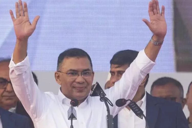 ছবি: বিএনপি চেয়ারম্যান তারেক রহমান।