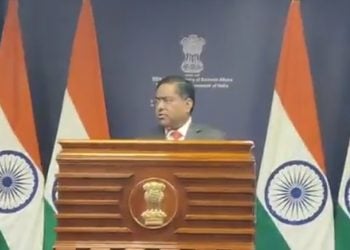 ভারতের পররাষ্ট্র মন্ত্রণালয়য়ের মুখপাত্র রণধীর জয়সওয়াল, ছবি: সংগৃহীত।