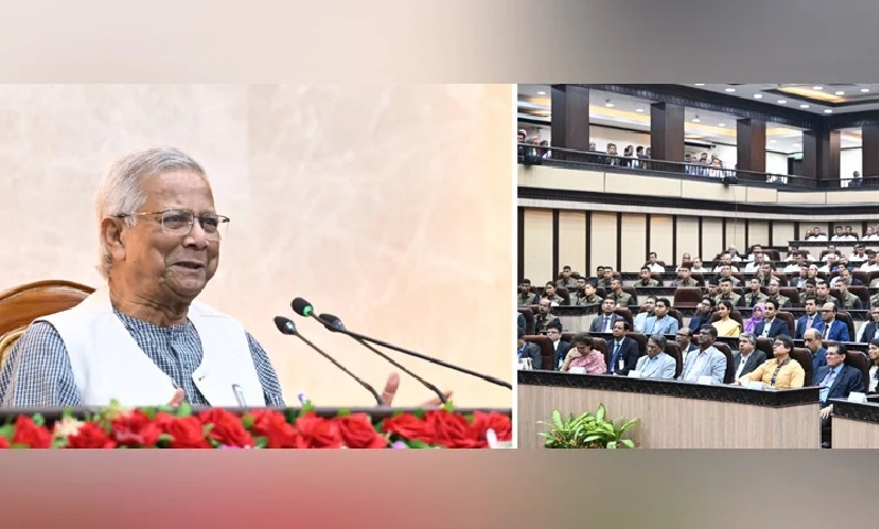 কর্মকর্তা ও কর্মচারীদের উদ্দেশ্যে প্রধান উপদেষ্টার বিদায়ী ভাষণ