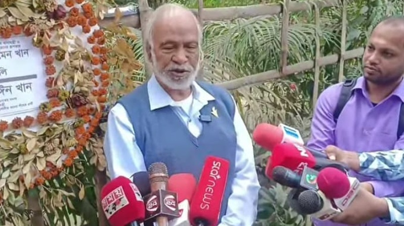 রাজনৈতিক সংকটে দেশের মানুষ সর্বদা সঠিক সিদ্ধান্ত নিয়েছে :মঈন খান