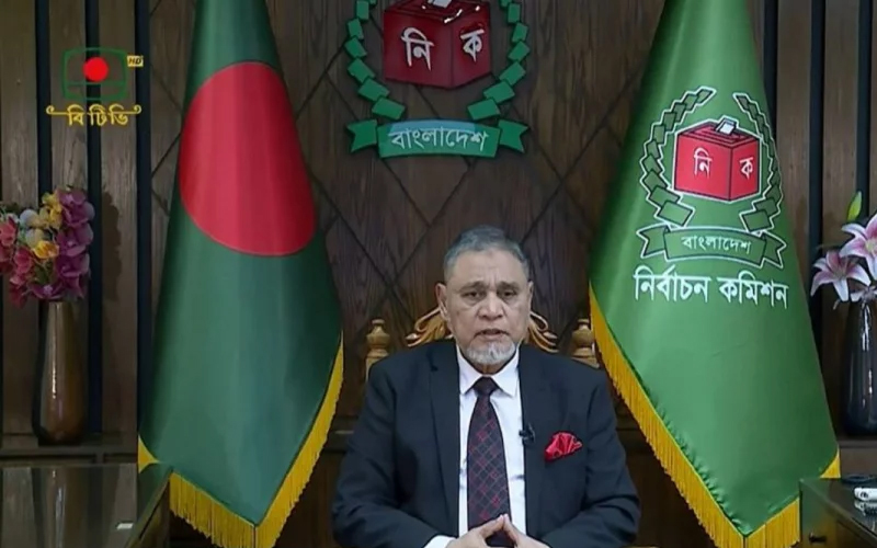 জাতির উদ্দেশে ভাষণ দেবেন সিইসি