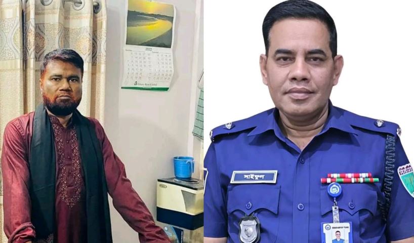 ওসিকে গালাগাল করা বিএনপি সভাপতি আটক, মুক্তির দাবিতে সড়ক অবরোধ