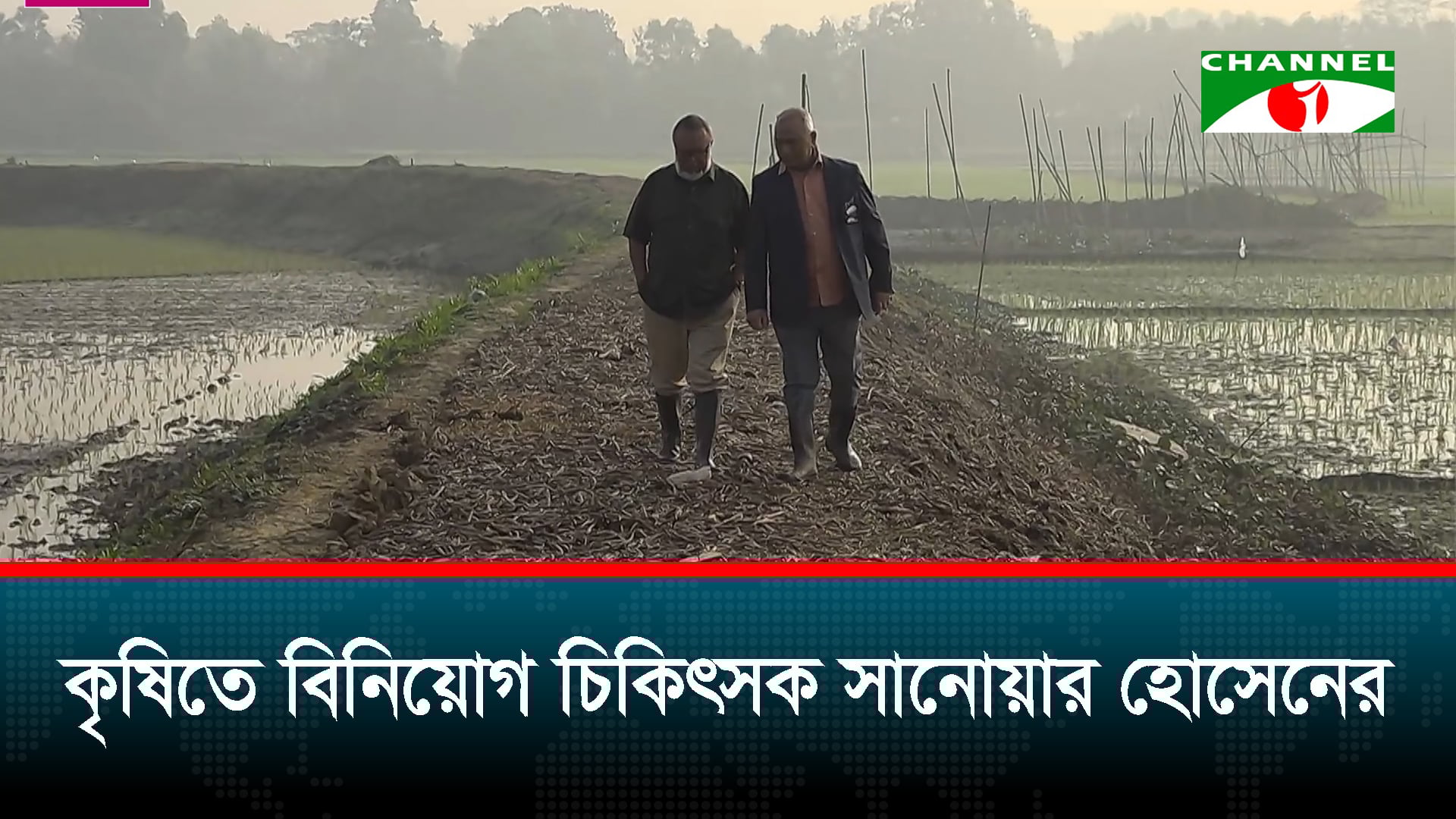 কৃষিতে বিনিয়োগে অনন্য উদাহরণ ডা. সানোয়ার হোসেন