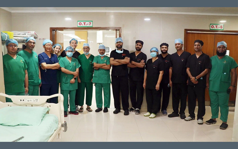 দেশে প্রথমবারের মতো সফল ‘পেকটাস ও ইটিএস’ সমন্বিত অস্ত্রোপচার