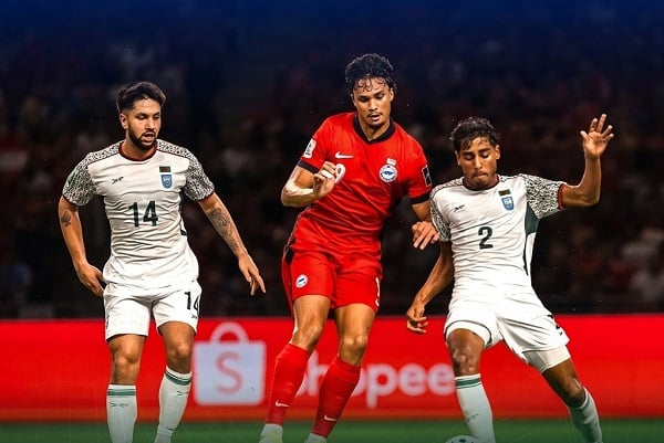 বল দখলে আধিপত্য রেখেও প্রথমার্ধে পিছিয়ে বাংলাদেশ