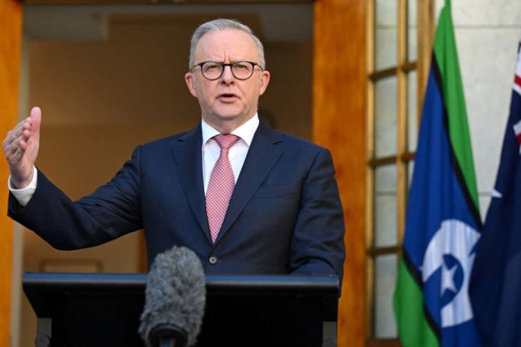 অস্ট্রেলিয়ার প্রধানমন্ত্রী অ্যান্টনি আলবেনিজ, ছবি: সংগৃহীত।