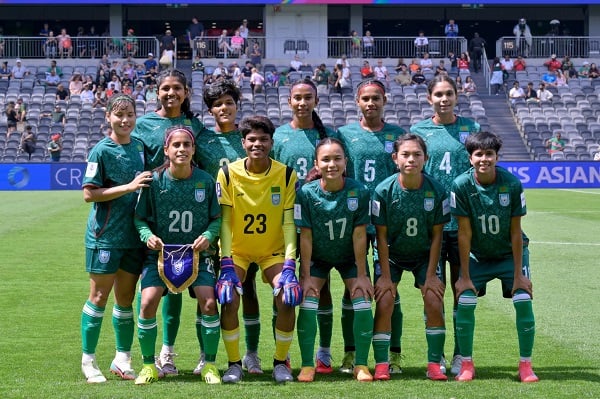 প্রথমার্ধ: বল দখলে এগিয়ে থাকা বাংলাদেশ ১ গোলে পিছিয়ে