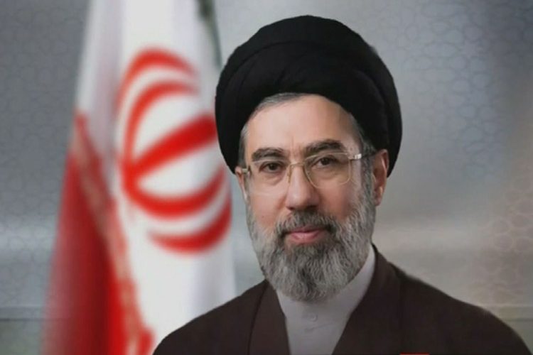 ছবি: ইরানের সর্বোচ্চ নেতা মোজতবা খামেনি।