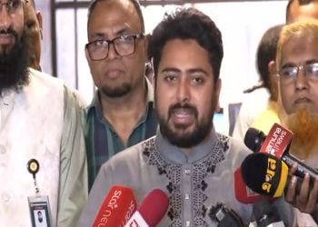 ছবি: বিরোধী দলীয় চিফ হুইপ নাহিদ ইসলাম (সংগৃহীত)।