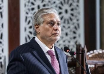 পাকিস্তানের পররাষ্ট্রমন্ত্রী ইসাক দার