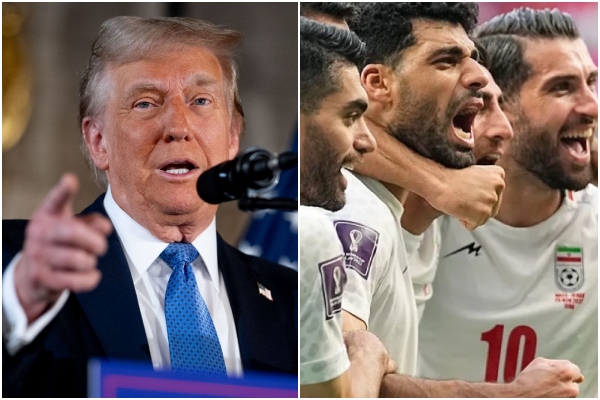 ইরানকে বিশ্বকাপে ‘স্বাগত’ জানিয়ে ‘নিরাপত্তার’ জন্য বর্জন করা উচিত বললেন ট্রাম্প