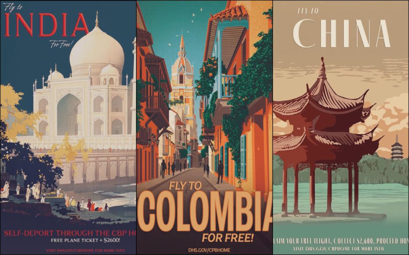 অবৈধ অভিবাসীরা যুক্তরাষ্ট্র ছাড়লে পাবে ফ্রি ফ্লাইট ও ২৬০০ ডলার