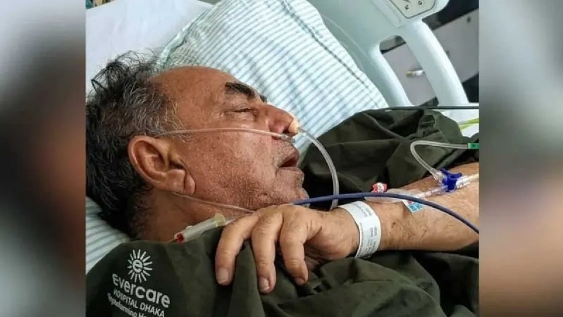 এয়ার অ্যাম্বুলেন্সে সিঙ্গাপুর নেওয়া হচ্ছে মির্জা আব্বাসকে