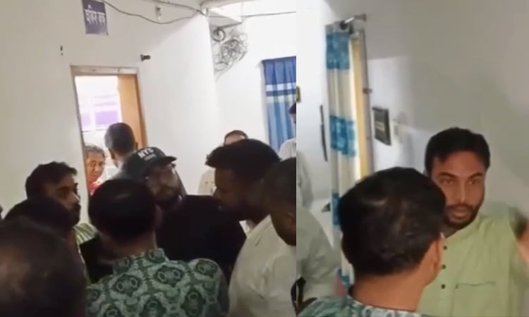 থানায় ঢুকে পুলিশকে মারধরের অভিযোগ জামায়াত নেতার বিরুদ্ধে