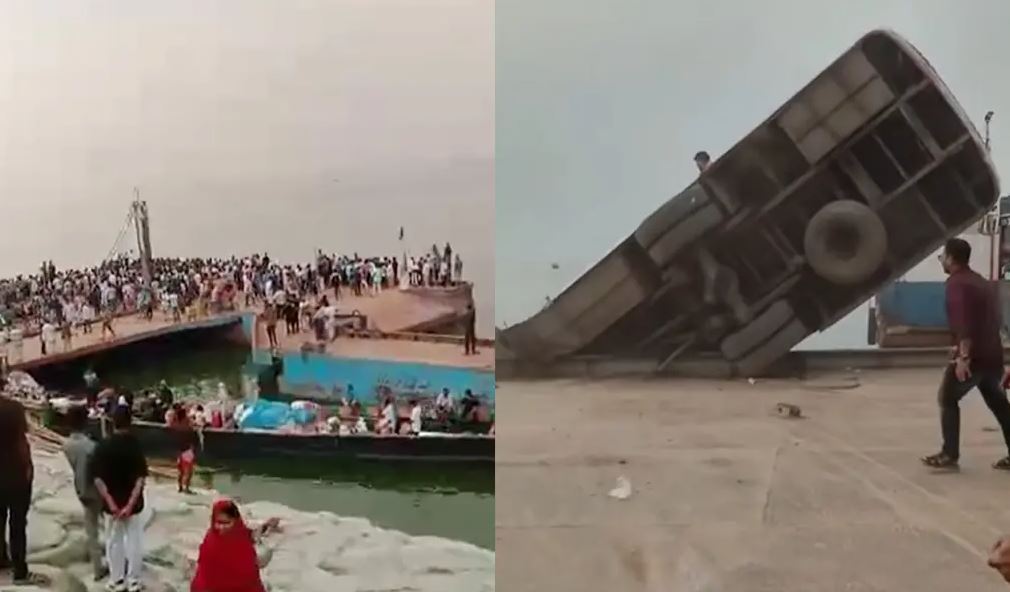 ডুবে যাওয়া বাস থেকে মিলছে মরদেহ, চলছে উদ্ধার অভিযান