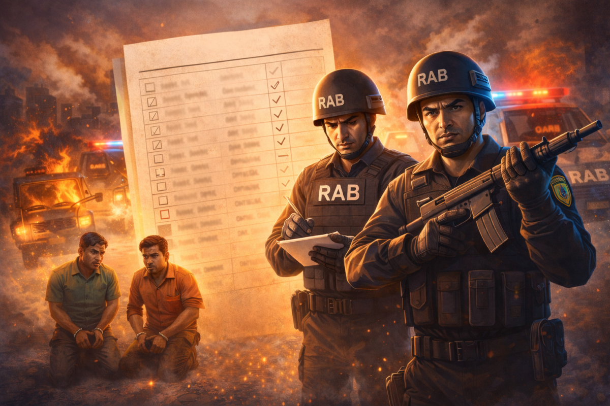 চাঁদাবাজদের তালিকা করছে র‍্যাব, শিগগিরই কঠোর অভিযান