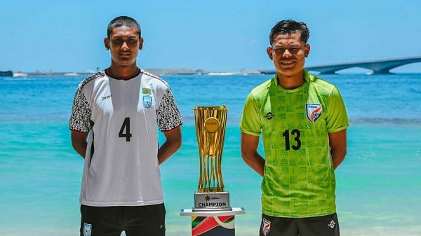 ভারতকে ৯০ মিনিটেই হারিয়ে শিরোপা জিততে চায় বাংলাদেশ