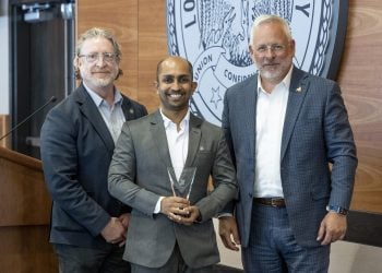 Louisiana Tech University’s Division of Research hosted the Research and Scholarship Awards on April 9, 2026. These awards are given to Louisiana Tech faculty who drive innovation through research and practice, leading to discoveries that expand the boundaries of knowledge. Photograph by Emerald McIntyre/Louisiana Tech University