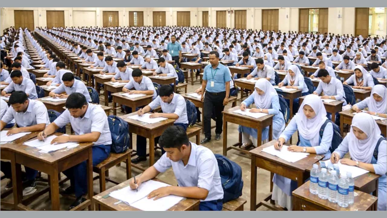 সারা দেশে একযোগে শুরু এসএসসি ও সমমানের পরীক্ষা