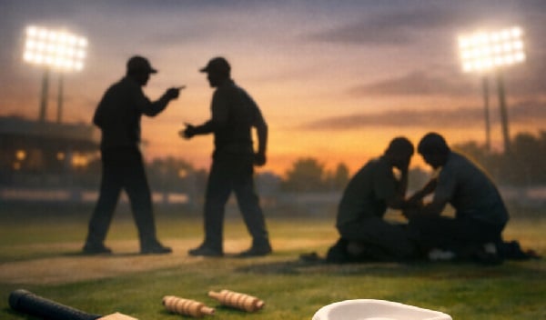 রান আউট বিতর্কের জের, ছুরিতে প্রাণ হারালেন আম্পায়ার