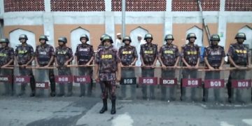 নিরাপত্তায় বিজিবি মোতায়েন