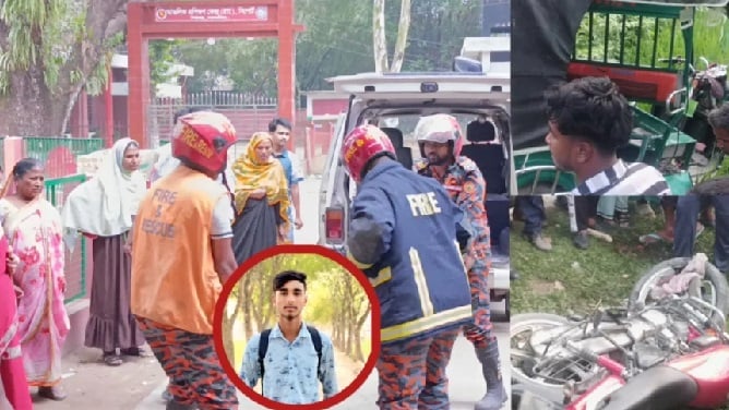 ইজিবাইক-মোটরসাইকেল মুখোমুখি সংঘর্ষে নিহত ২