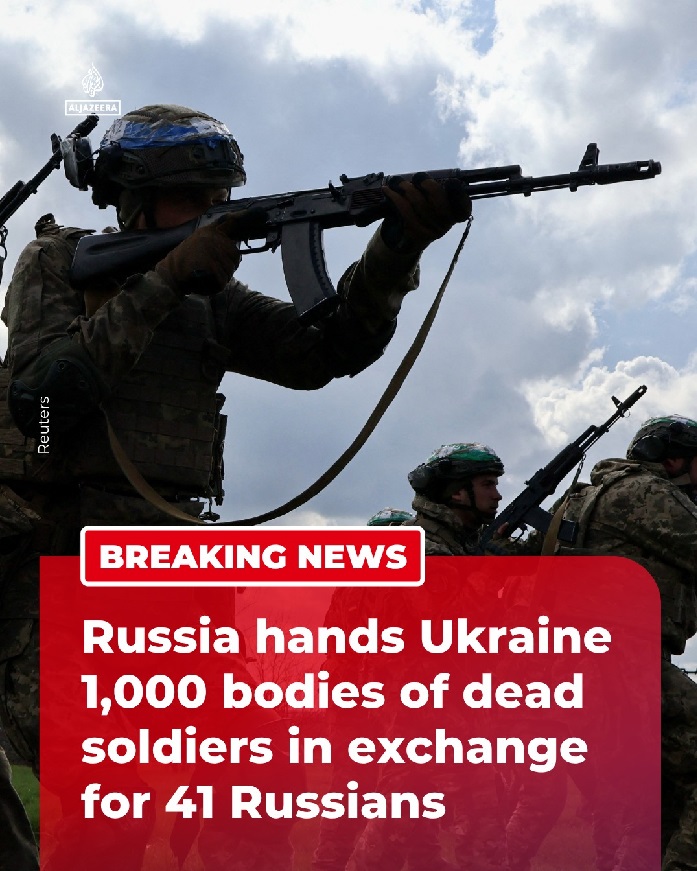 ইউক্রেনকে ১ হাজার সেনার মরদেহ হস্তান্তর | চ্যানেল আই অনলাইন ইউক্রেনকে ১ হাজার সেনার মরদেহ হস্তান্তর | চ্যানেল আই অনলাইন