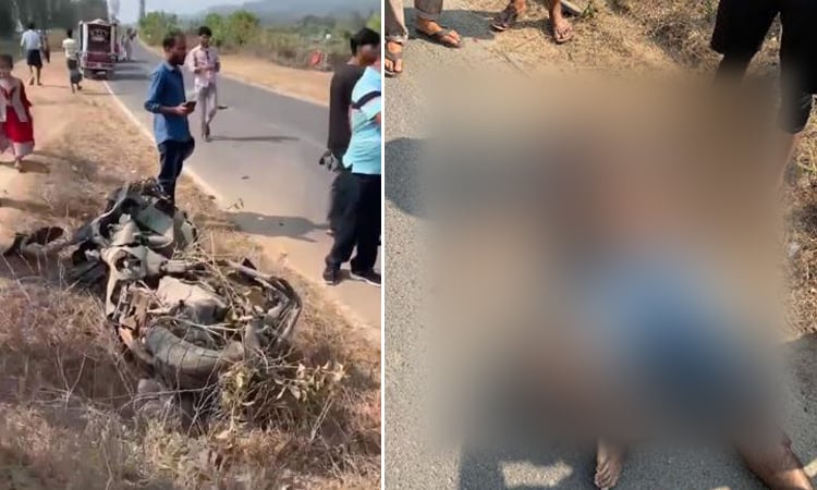 টেকনাফে ডাম্পট্রাকের ধাক্কায় পর্যটক নিহত