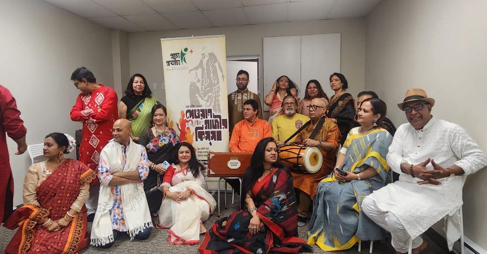 টরন্টোতে প্রাচ্য-প্রতীচ্যের পোস্টার উন্মোচন ও চৈত্র সংক্রান্তি উদযাপন