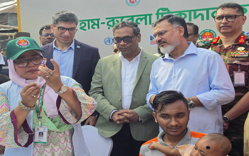 হাম রোধে ঘরে ঘরে গিয়ে টিকার তথ্য দেয়ার আহ্বান স্বাস্থ্য প্রতিমন্ত্রীর