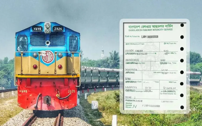 ঈদে ফিরতি যাত্রায় ৩ জুনের ট্রেনের টিকিট বিক্রি আজ