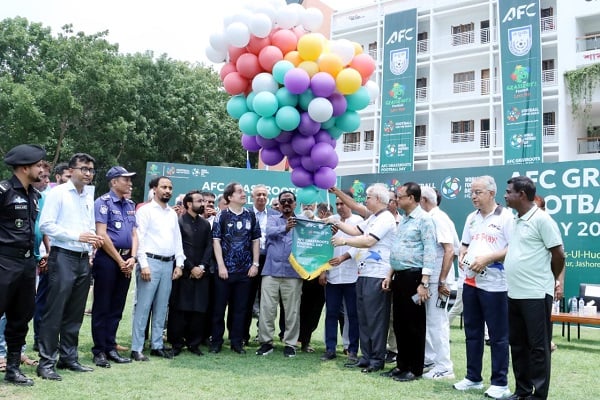 দেশের বিভিন্ন জেলায় উদযাপিত হল ‘এএফসি গ্রাসরুটস ফুটবল ডে ২০২৬’