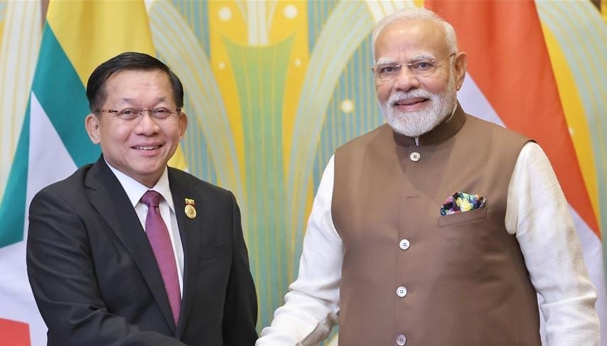 ভারত সফরে যাচ্ছেন মিয়ানমারের প্রেসিডেন্ট মিন অং হ্লাইং