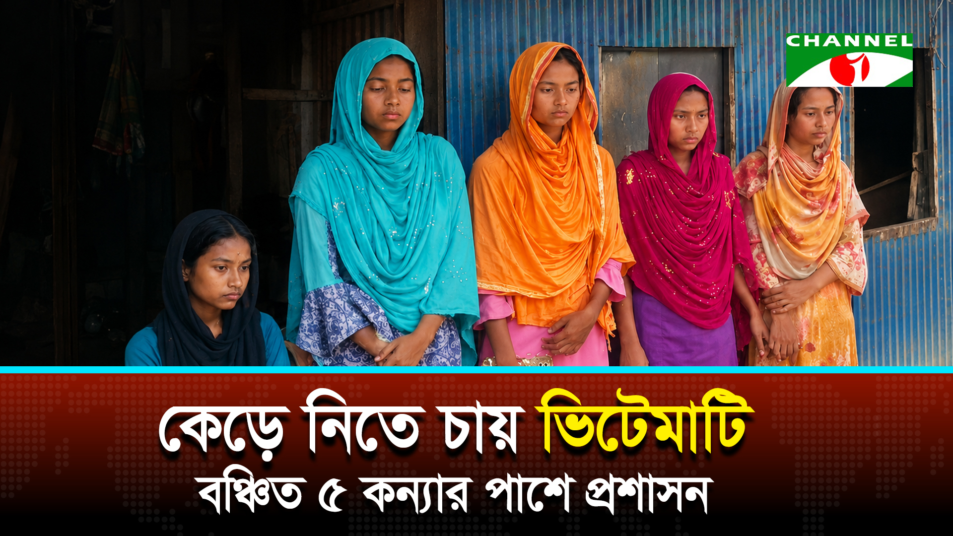 যে ভাইদের মানুষ করলেন, তারাই কেড়ে নিতে চায় ভিটেমাটি