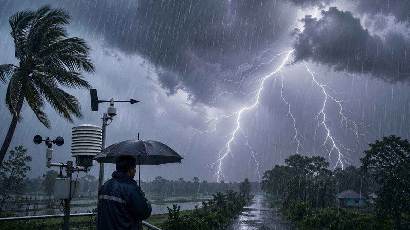 দুপুরের মধ্যে ১১ জেলায় বজ্রবৃষ্টির আভাস