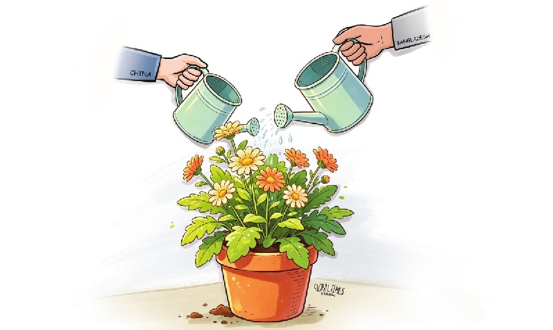 প্রধানমন্ত্রীর  চীন সফরের সুদূরপ্রসারী প্রভাব রয়েছে: গ্লোবাল টাইমস