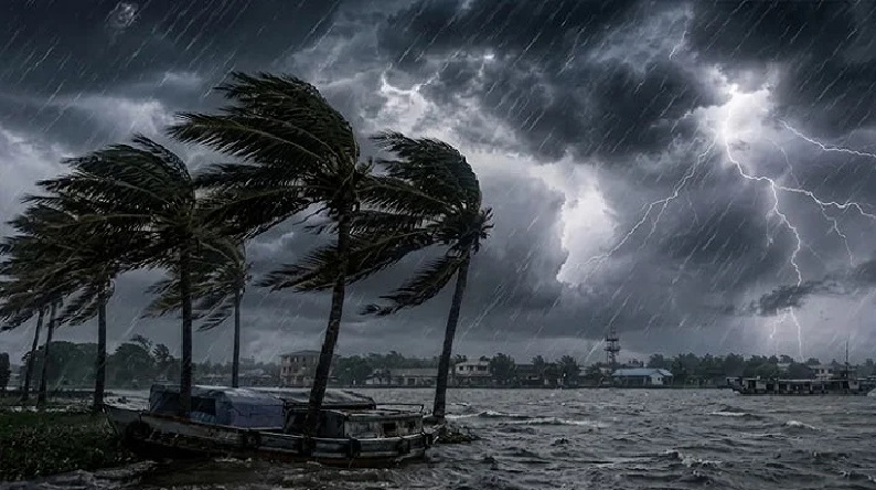 দেশের বিভিন্ন জেলায় ঝড়সহ বজ্রবৃষ্টির আভাস
