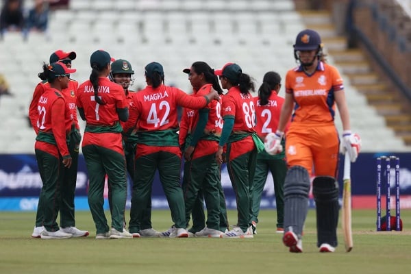 নেদারল্যান্ডসকে হারিয়ে বিশ্বকাপে শুভ সূচনা বাংলাদেশের | চ্যানেল আই অনলাইন
