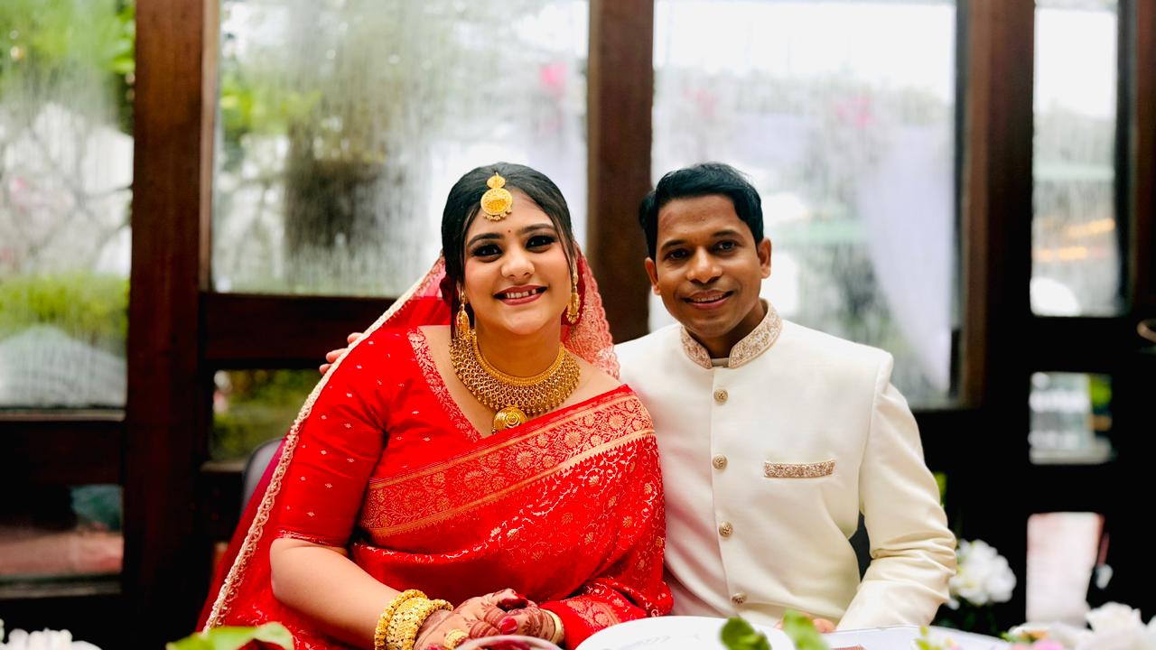 বিয়ে করলেন দীপ্তি চৌধুরী